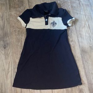 Girls New Orleans Saints dress size 5/6
